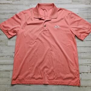 Oxford Golf Tahquitz Creek Palm Springs Pink Golf Polo Shirt Men's XL